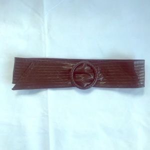 Brown Dress Belt